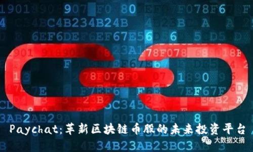 Paychat：革新区块链币股的未来投资平台